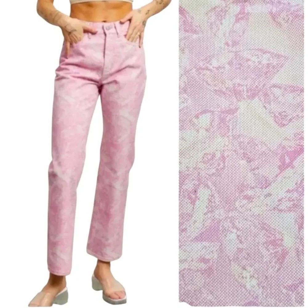 BDG Urban Outfitters High-Waisted Cowboy Jean Pink Size 24